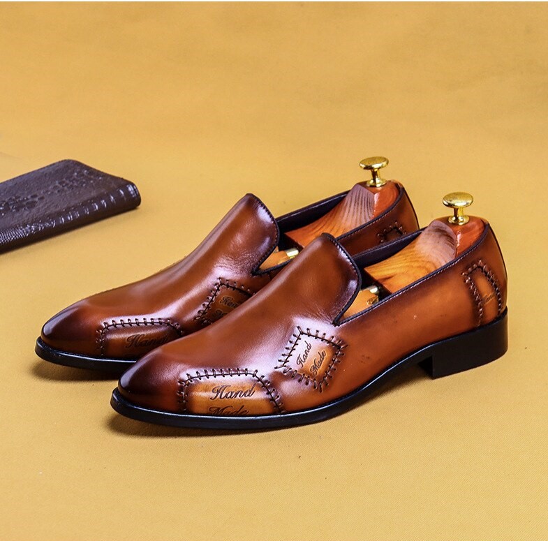 Handmade Italian Inspired Patchwork Loafers | FR76 Group Ltd
