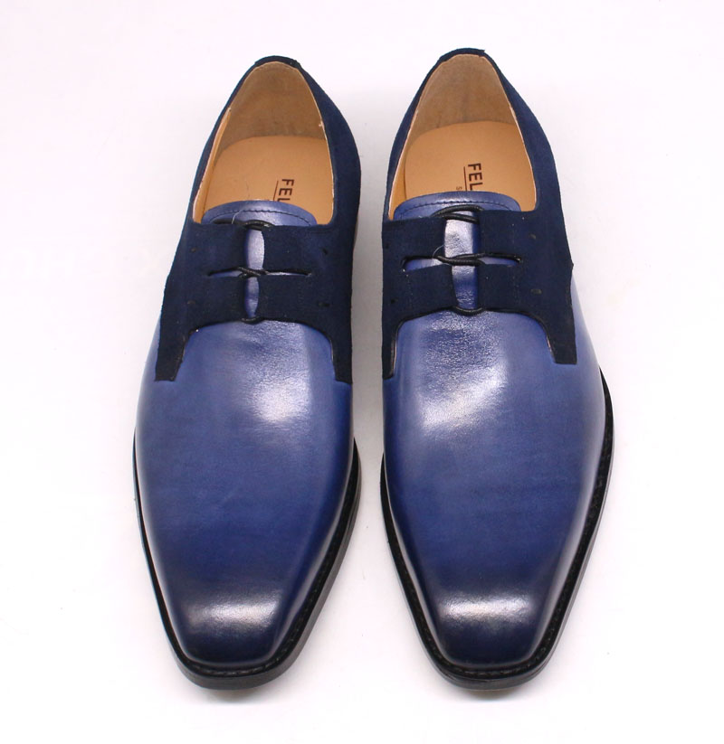Twofer Elkan Leather Shoes For Men | FR76 Group Ltd